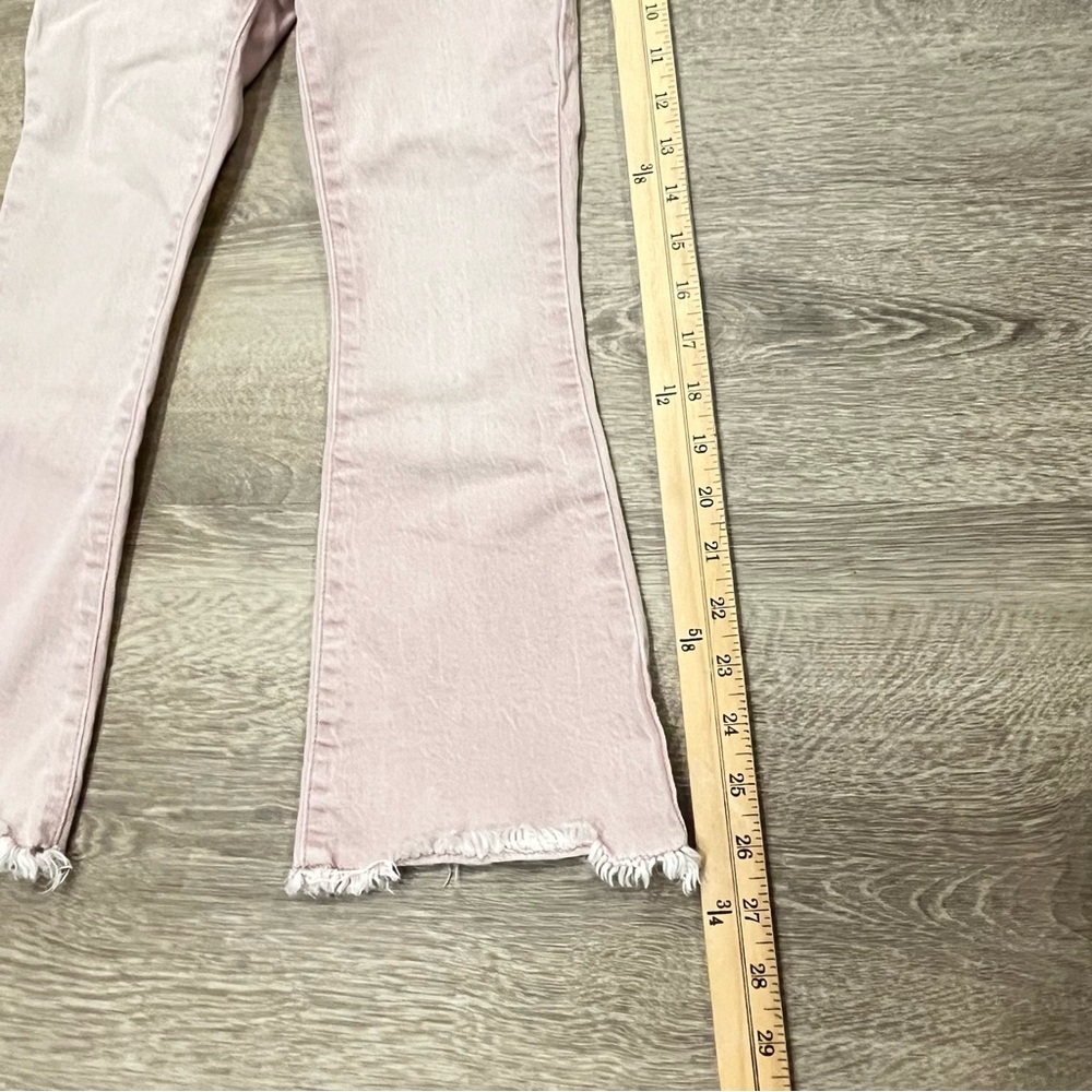 Girls Bundle - Striped Button Front Tops + Pink Flare Jeans - Picture 7 of 8